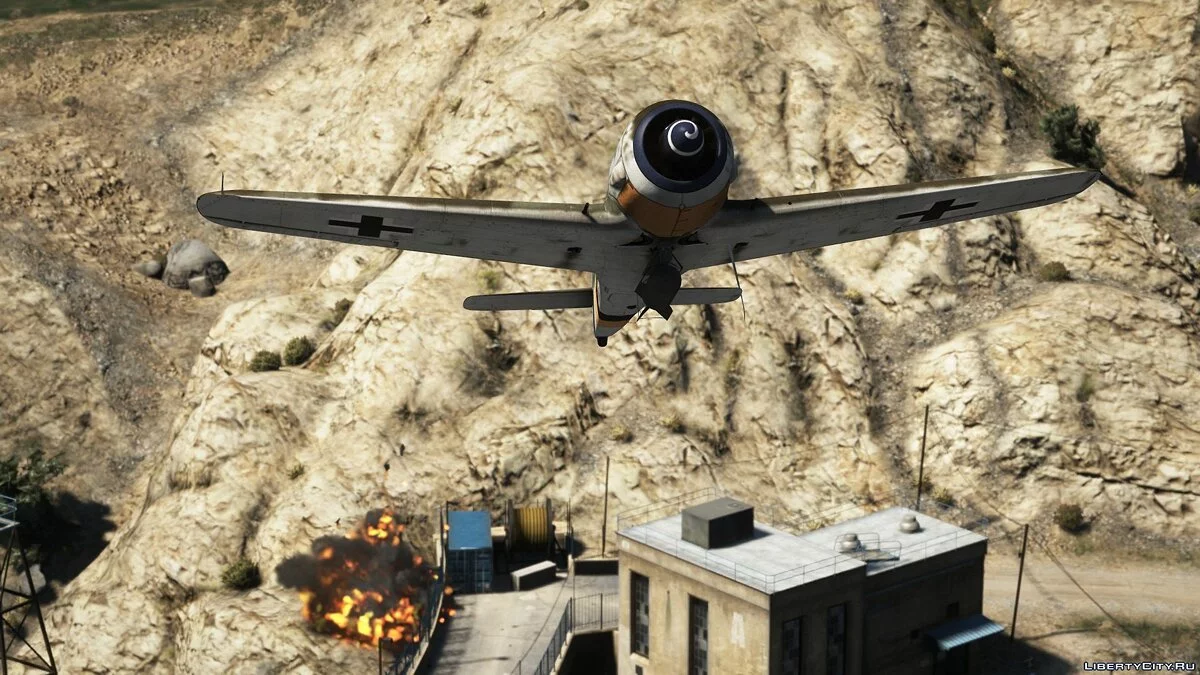 Focke-Wulf FW190 A-8 Würger [Ajout | Tuning] 1.0 / GTA 5