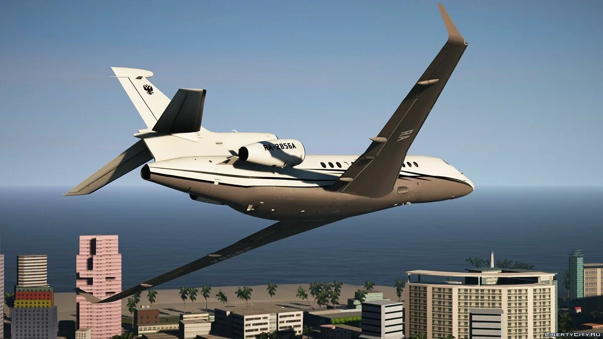Dassault Falcon 7X - luxury class aircraft / GTA 5
