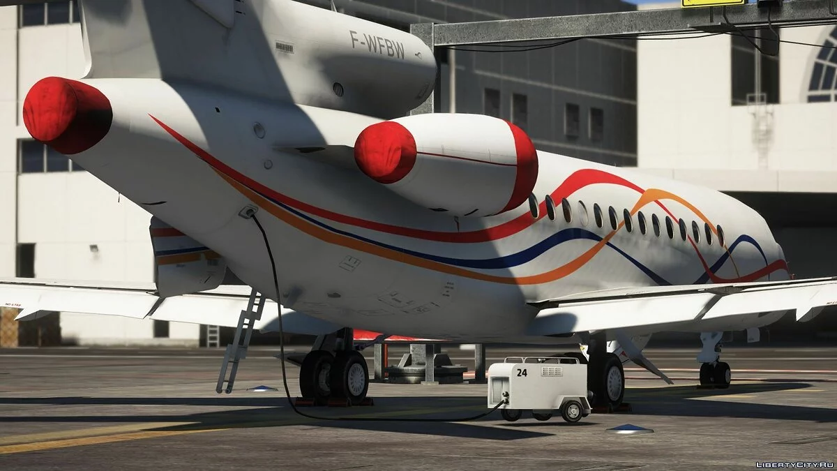 Dassault Falcon 7X - luxury class aircraft / GTA 5