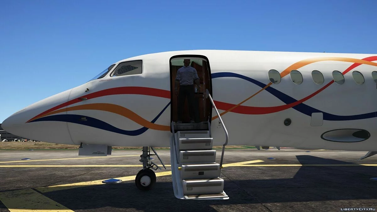 Dassault Falcon 7X - luxury class aircraft / GTA 5