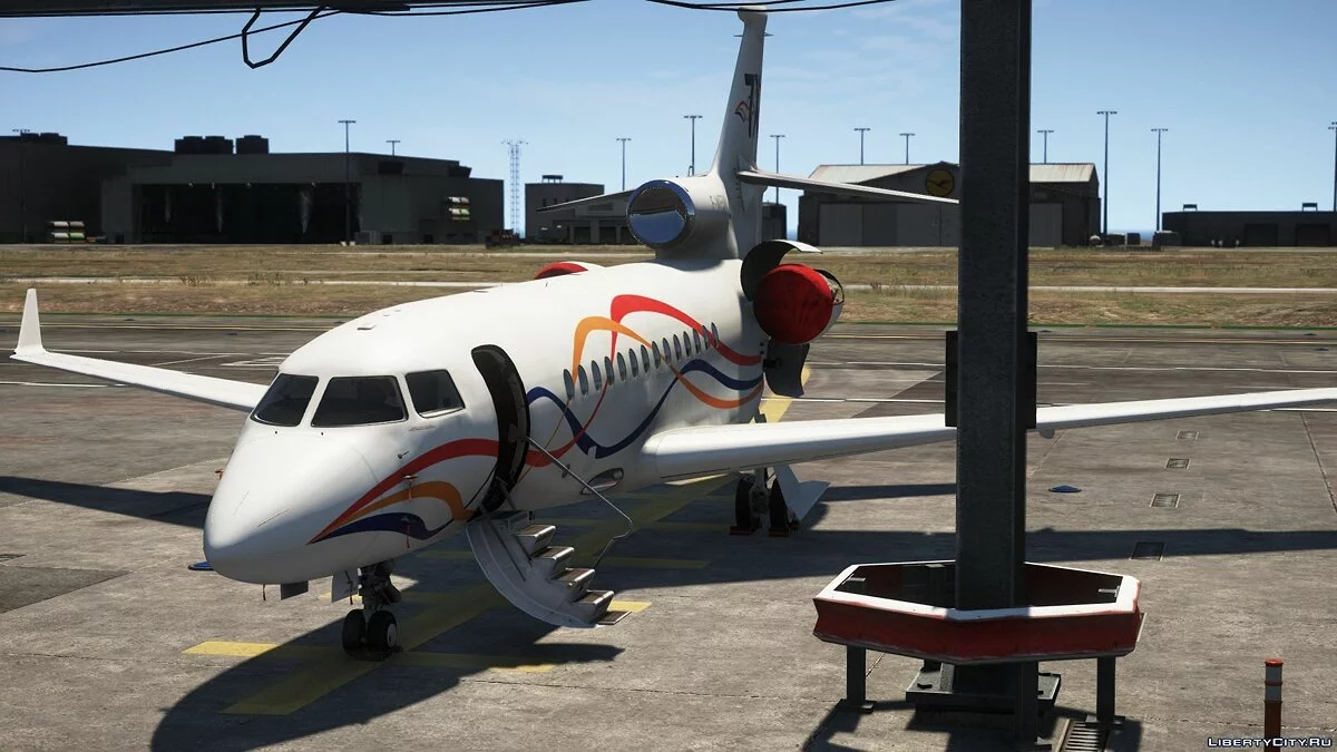 Dassault Falcon 7X - luxury class aircraft / GTA 5