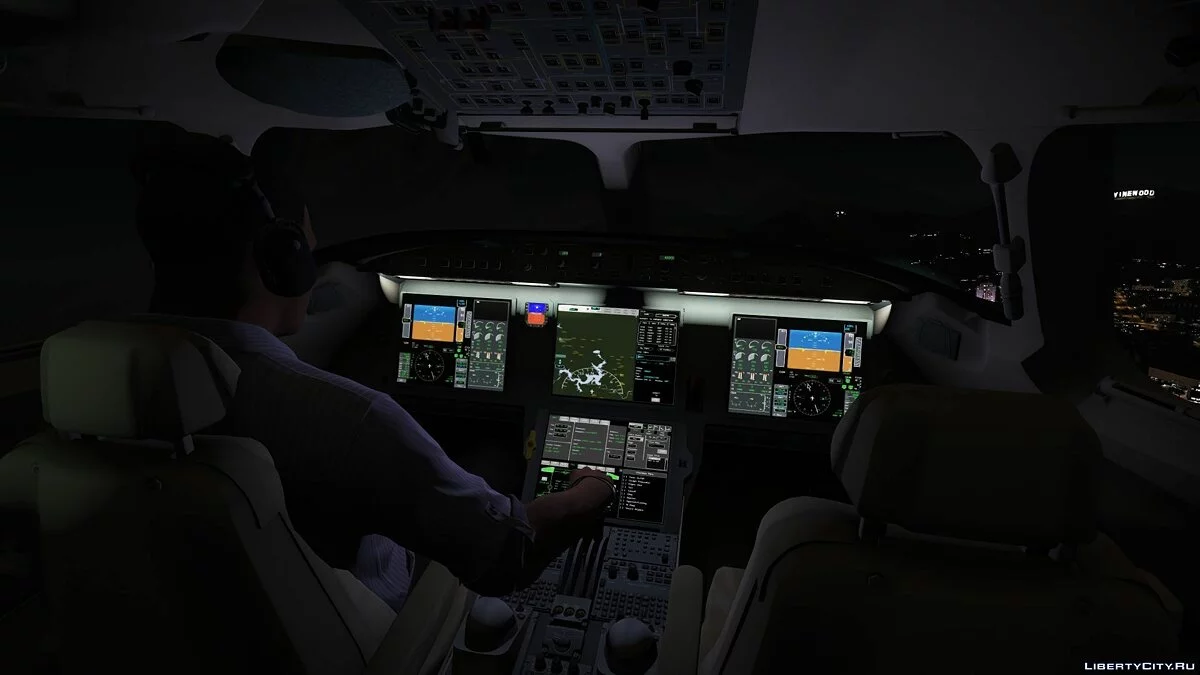 Dassault Falcon 7X - luxury class aircraft / GTA 5