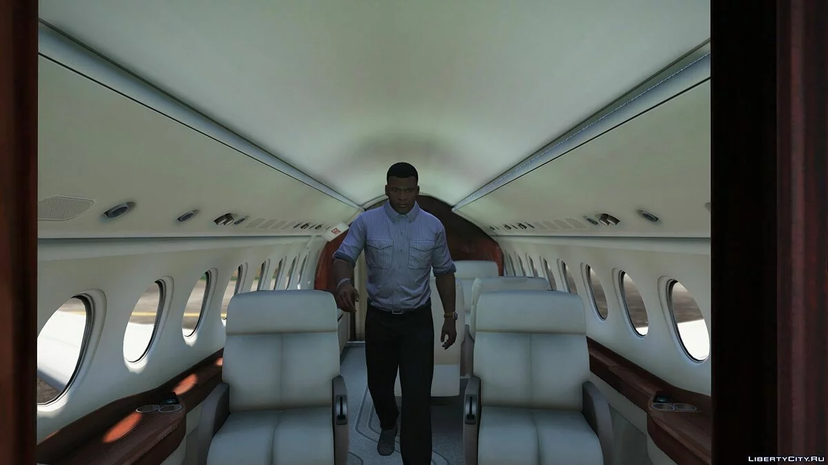 Dassault Falcon 7X - luxury class aircraft / GTA 5