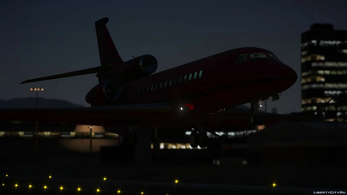 Dassault Falcon 7X - luxury class aircraft / GTA 5