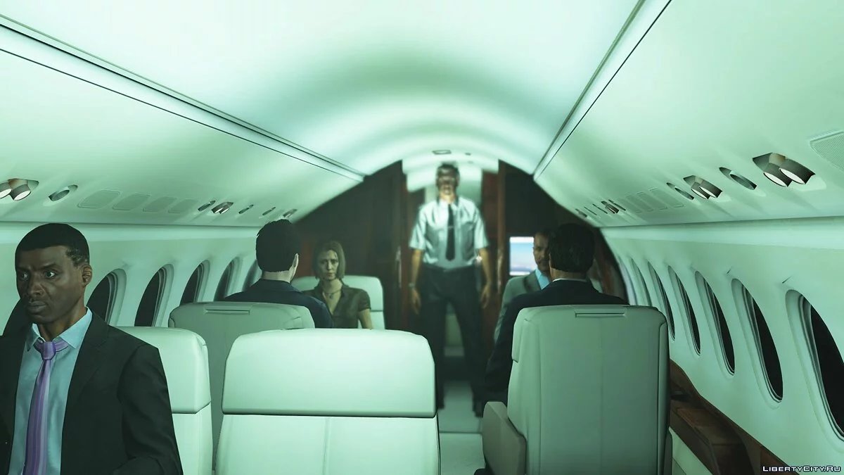Dassault Falcon 7X - luxury class aircraft / GTA 5
