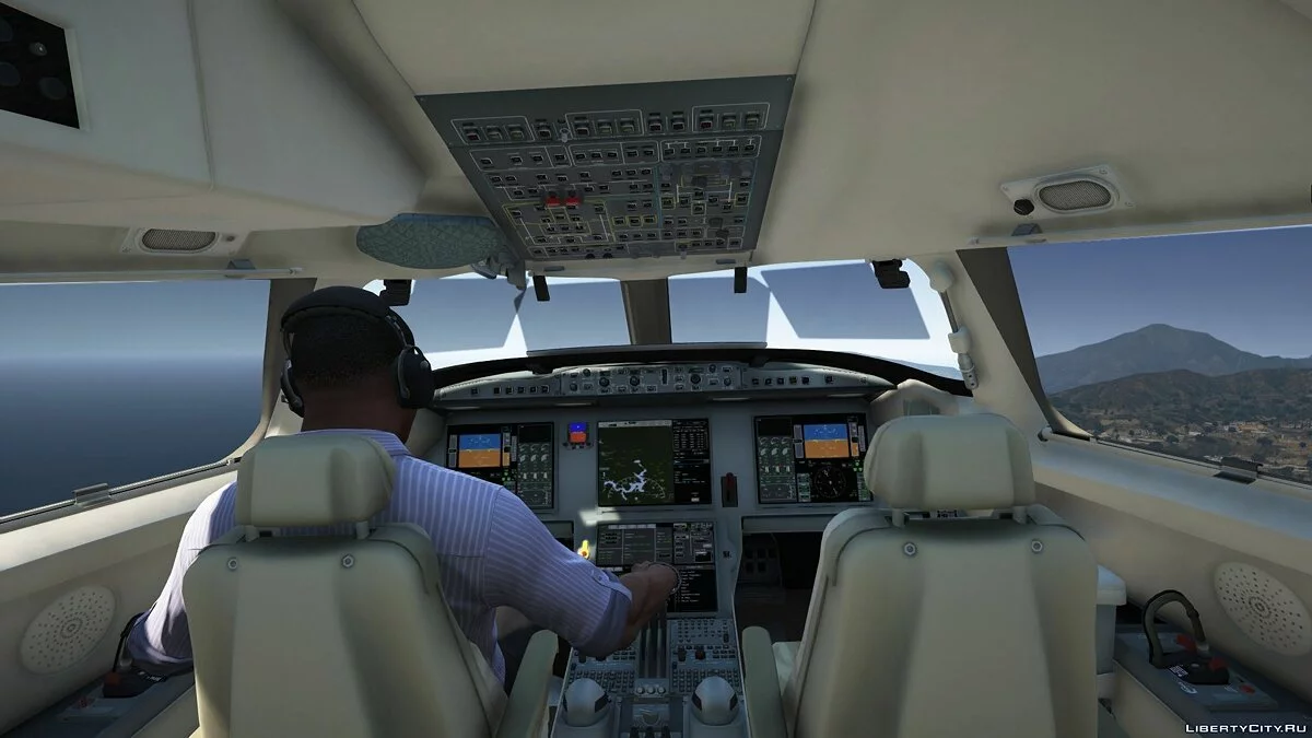 Dassault Falcon 7X - luxury class aircraft / GTA 5