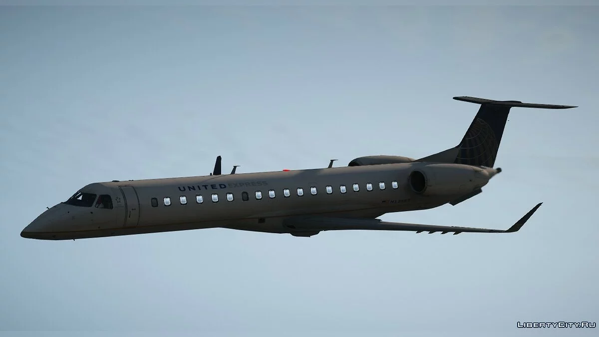 Embraer ERJ-145 RX (Betretbare Innenräume) [Add-on] 1.0 / GTA 5