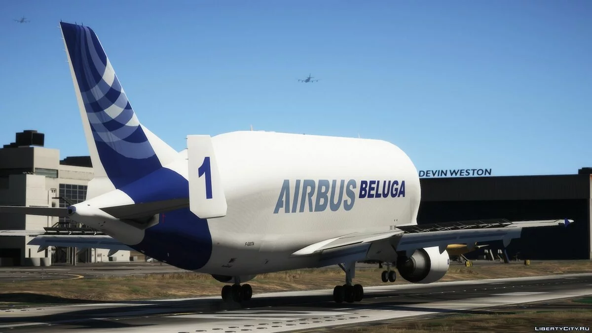 Airbus A300-600ST Beluga [Complemento] v1.5 / GTA 5