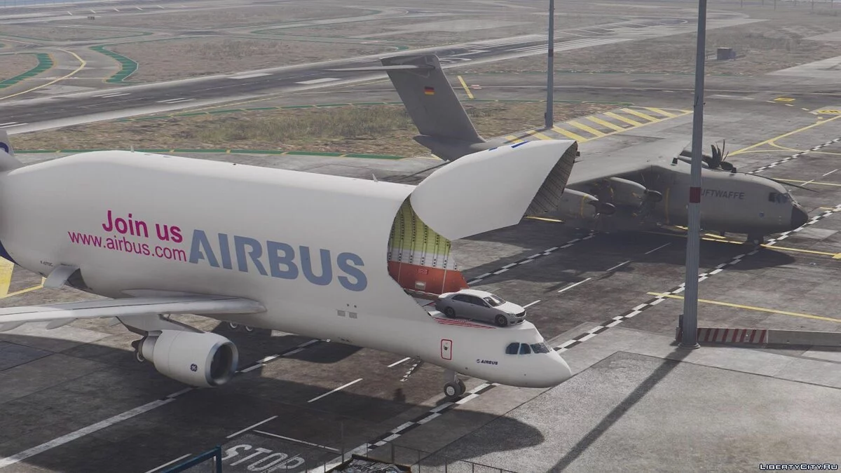 Airbus A300-600ST Beluga [Complemento] v1.5 / GTA 5