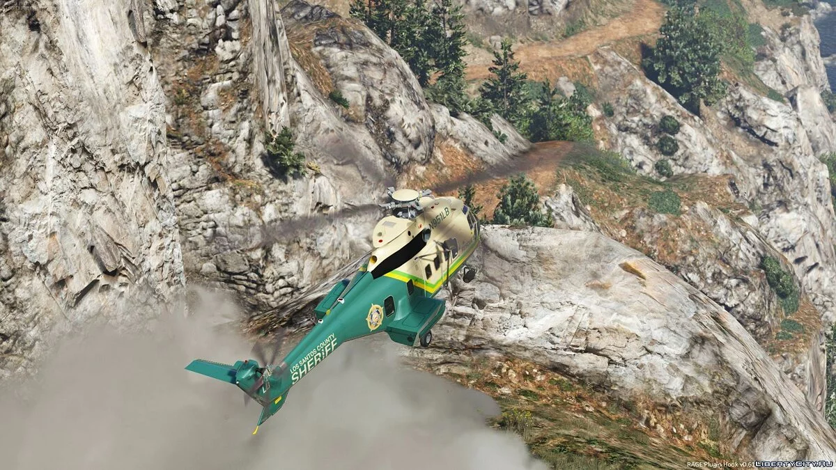 AS 332 Super Puma LA (LS) County Sheriff [Add-On] v1.0 / GTA 5