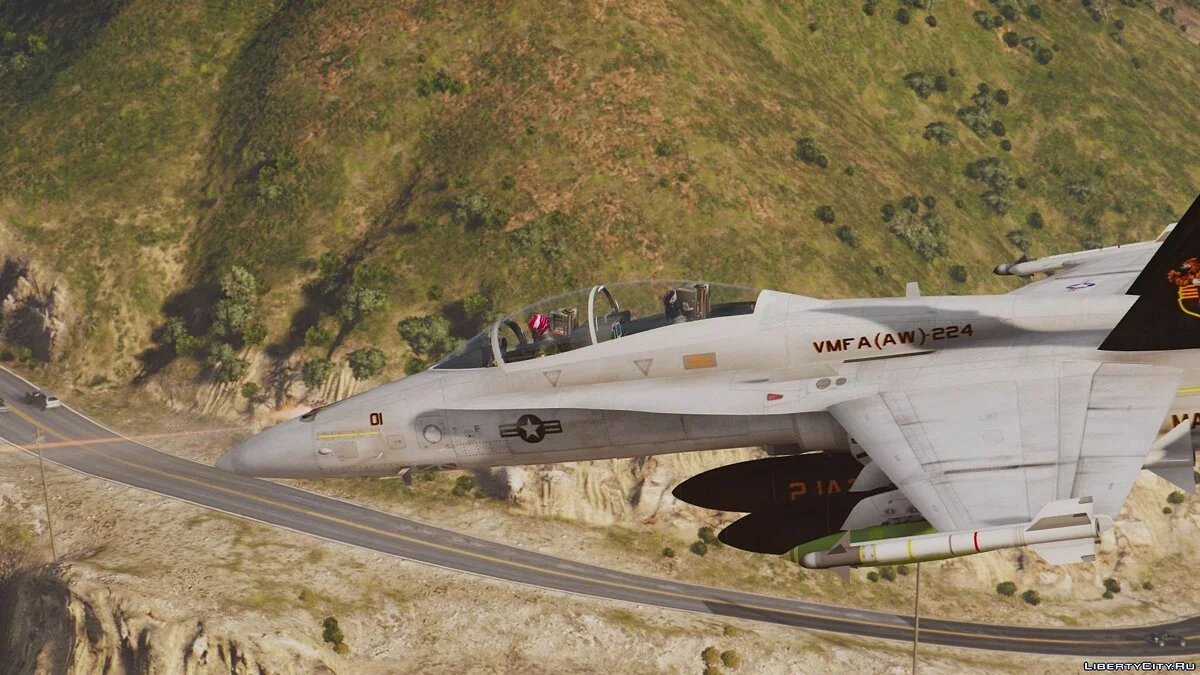 F/A-18D Hornet [Modelos de misiles personalizados | Add-On] V2 / GTA 5