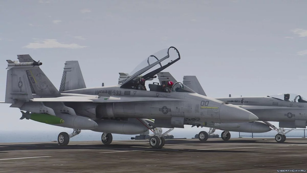F/A-18D Hornet [Modelos de misiles personalizados | Add-On] V2 / GTA 5