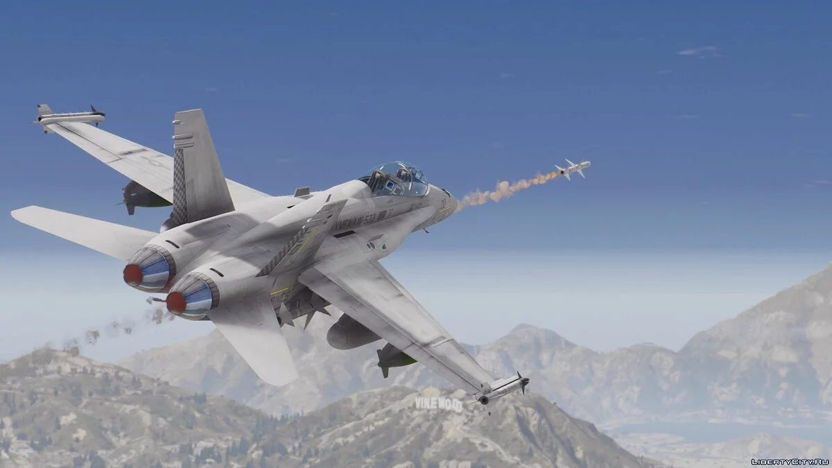 F/A-18D Hornet [Modelos de misiles personalizados | Add-On] V2 / GTA 5