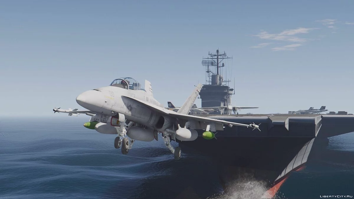 F/A-18D Hornet [Modelos de misiles personalizados | Add-On] V2 / GTA 5
