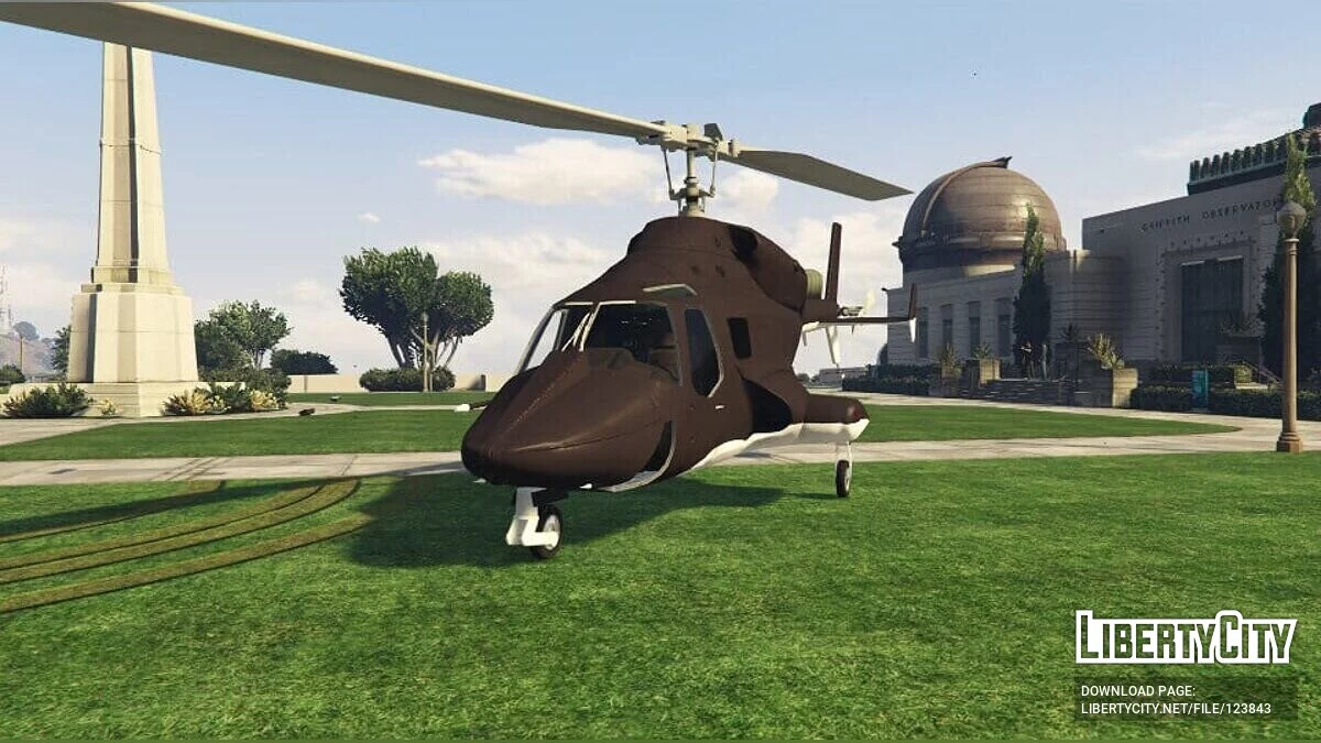 Hélicoptère du film Airwolf v3 / GTA 5