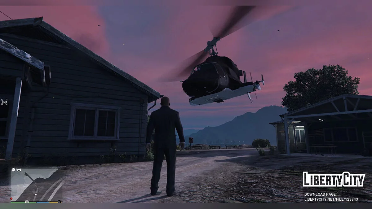 Hélicoptère du film Airwolf v3 / GTA 5