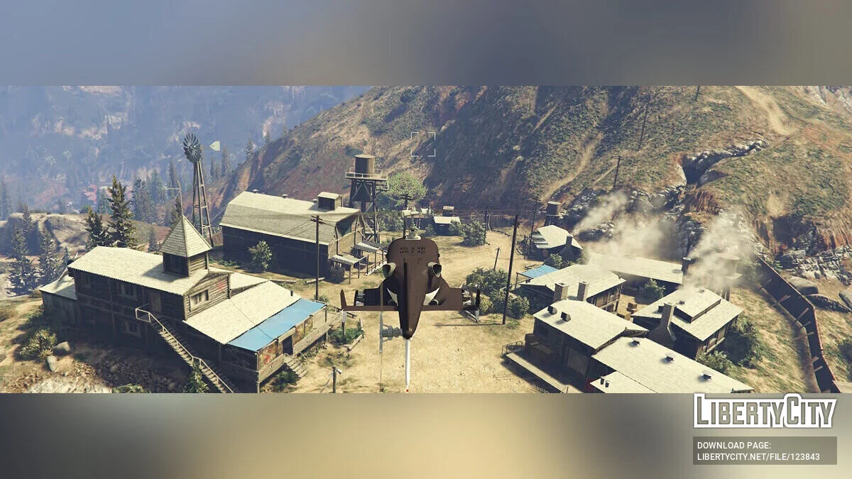 Hélicoptère du film Airwolf v3 / GTA 5