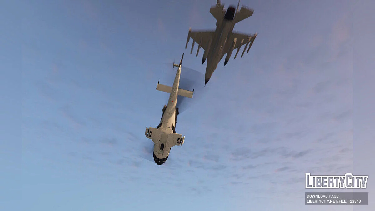 Hélicoptère du film Airwolf v3 / GTA 5