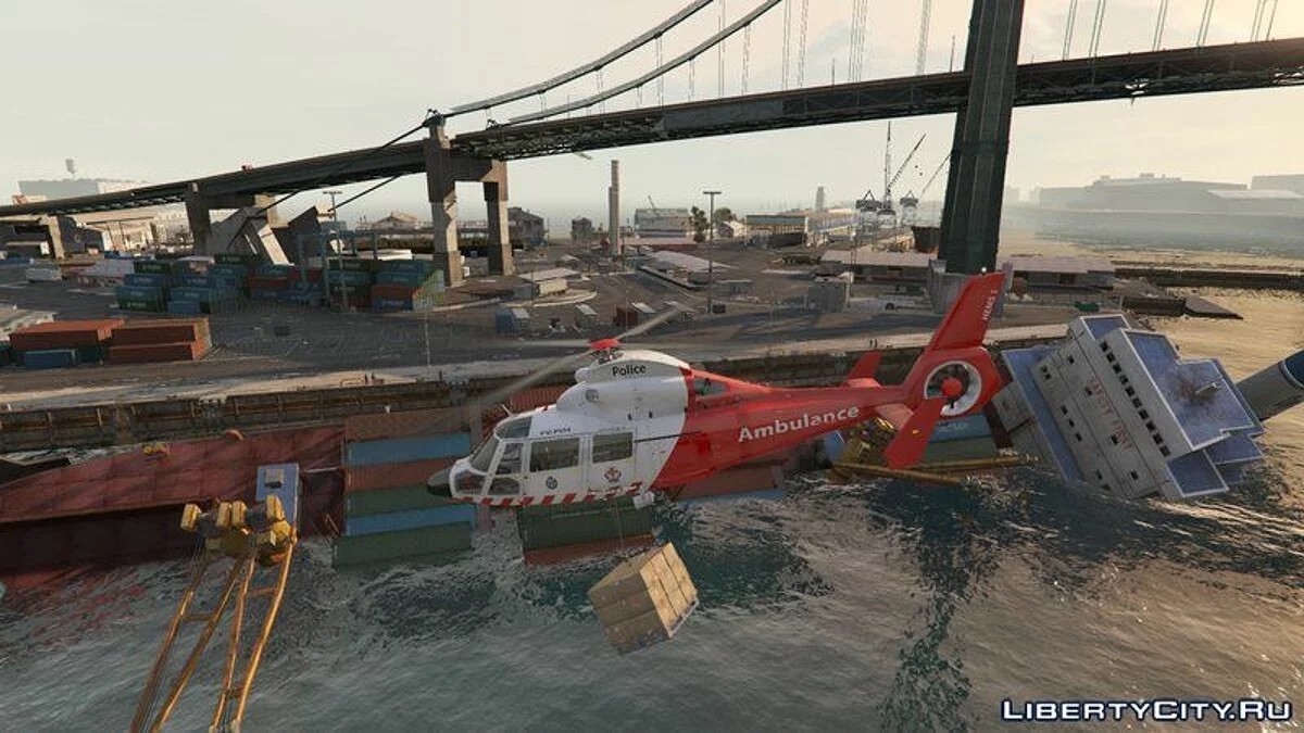Eurocopter AS-365 Air Ambulance [Add-On] / GTA 5