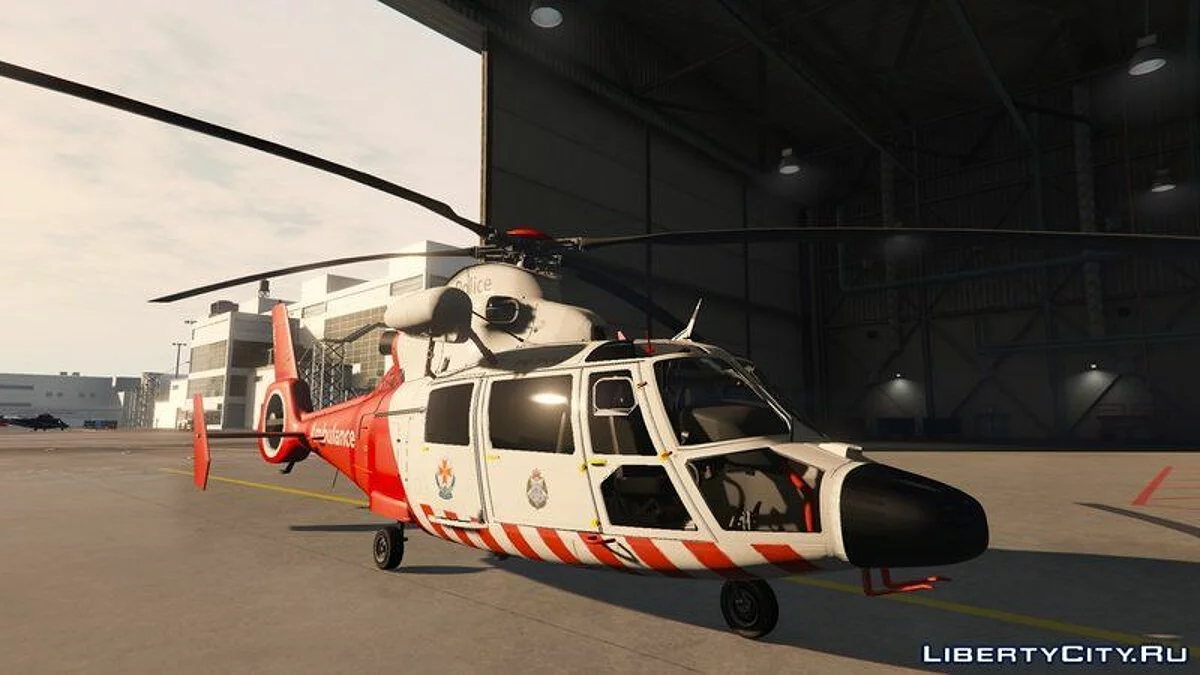 Eurocopter AS-365 Air Ambulance [Add-On] / GTA 5