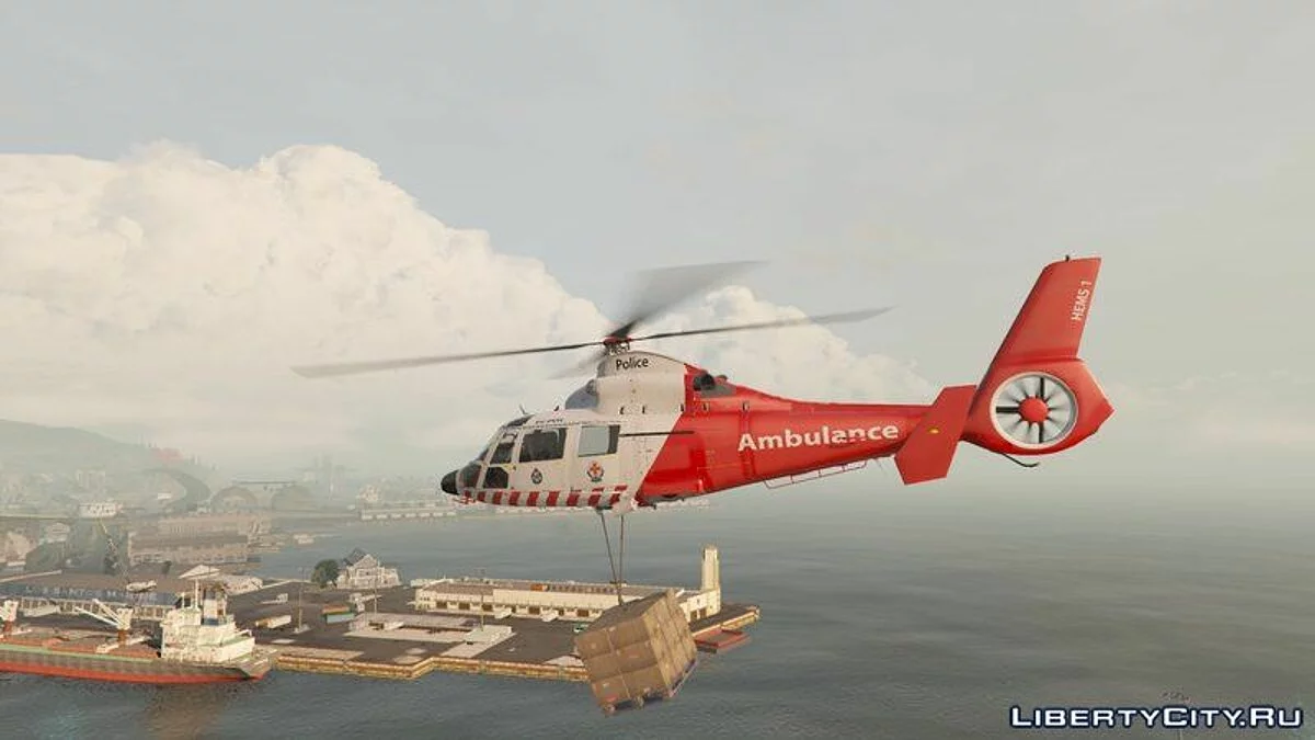 Eurocopter AS-365 Air Ambulance [Add-On] / GTA 5