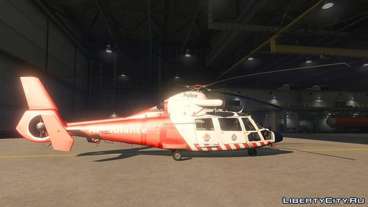 Eurocopter AS-365 Air Ambulance [Add-On] / GTA 5