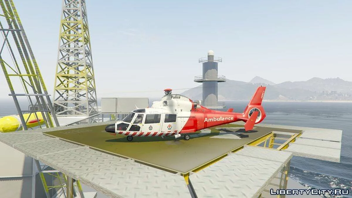 Eurocopter AS-365 Air Ambulance [Add-On] / GTA 5