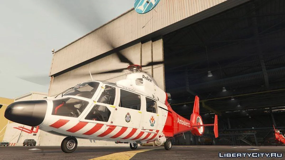 Eurocopter AS-365 Air Ambulance [Add-On] / GTA 5