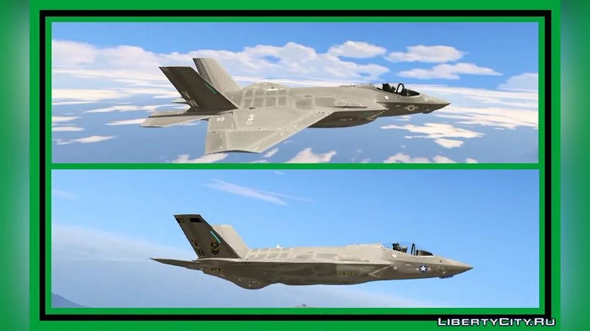 Caça-bombardeiro F-35C Lightning II / Corpo de Fuzileiros Navais dos EUA 1.0 / GTA 5
