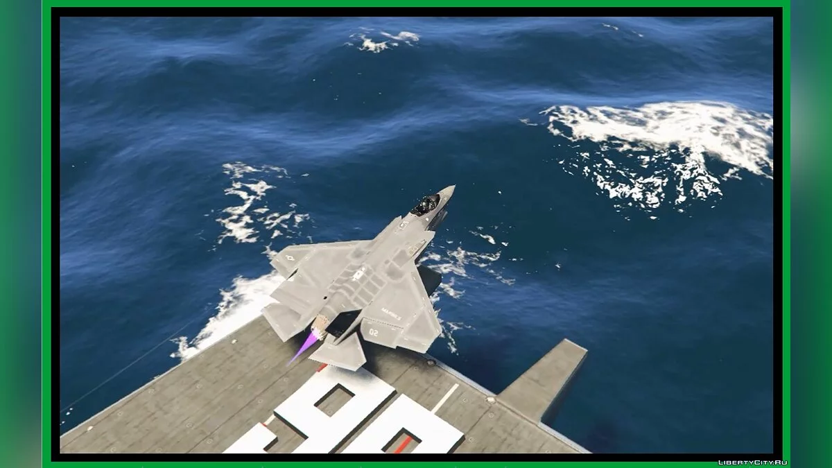 Caça-bombardeiro F-35C Lightning II / Corpo de Fuzileiros Navais dos EUA 1.0 / GTA 5