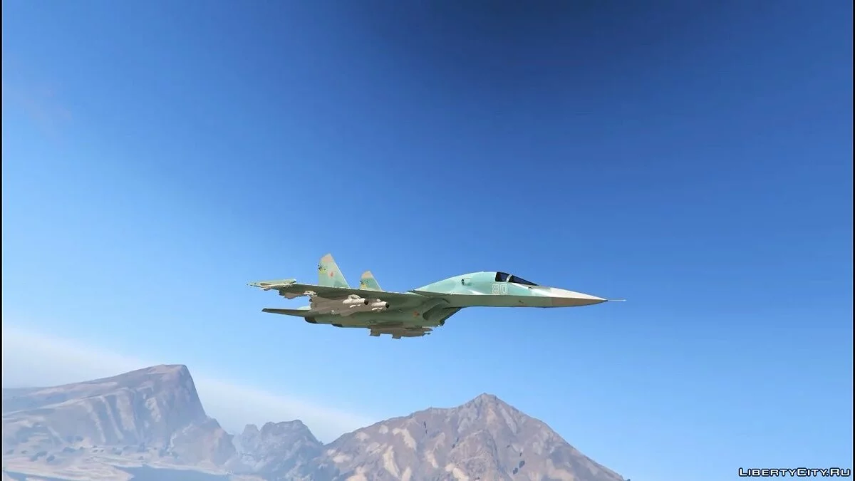 SU-34 [Complemento v2] 1.5 Armas Personalizadas / Misiles 3D / GTA 5
