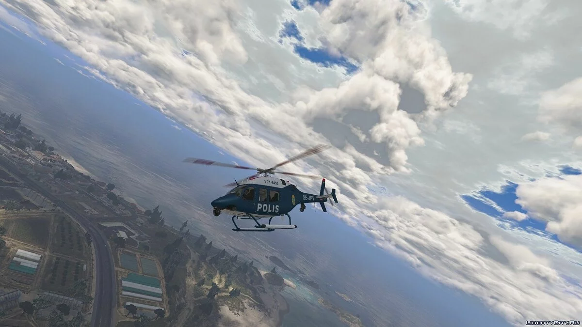 Bell 429 Polícia Sueca / GTA 5