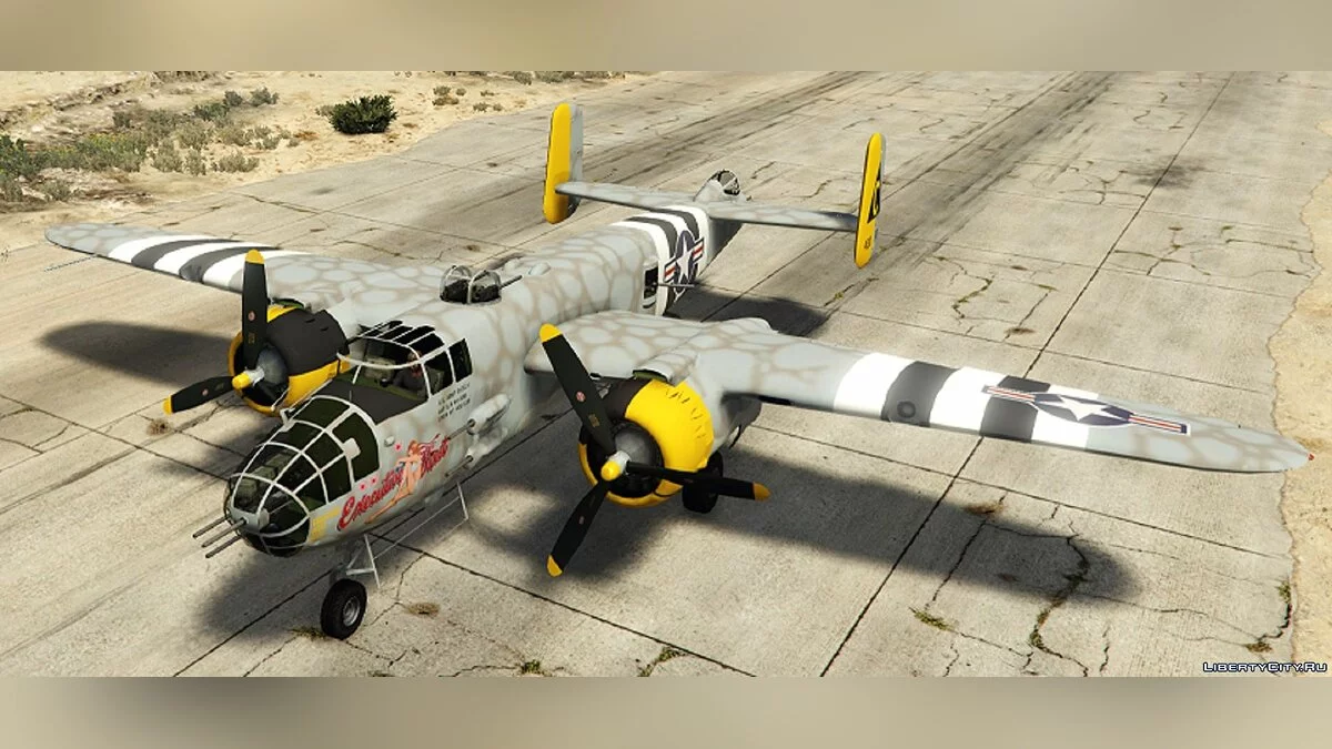 North American B-25 Mitchell [Add-On] 1.0 / GTA 5