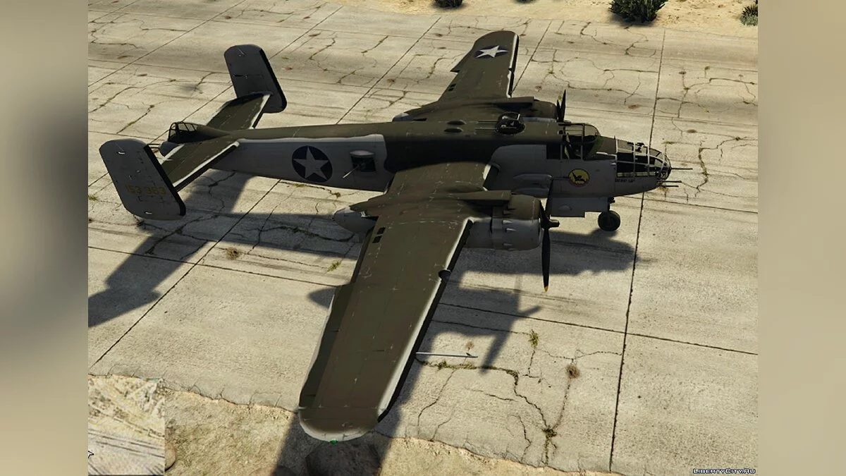 North American B-25 Mitchell [Add-On] 1.0 / GTA 5