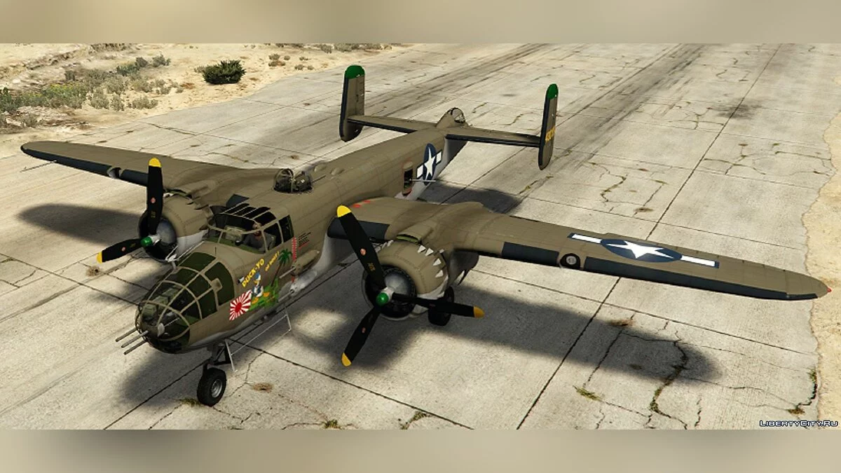 North American B-25 Mitchell [Add-On] 1.0 / GTA 5