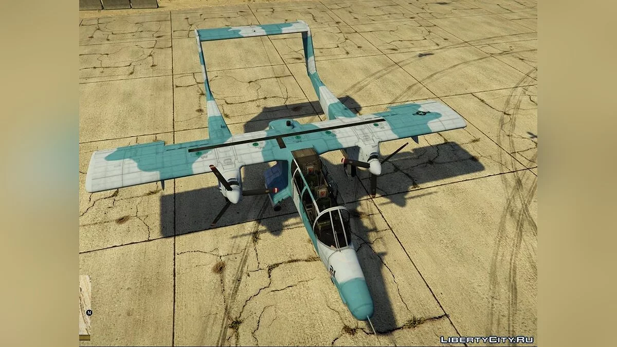 Rockwell OV-10 Bronco [Add-On] 1.0 / GTA 5