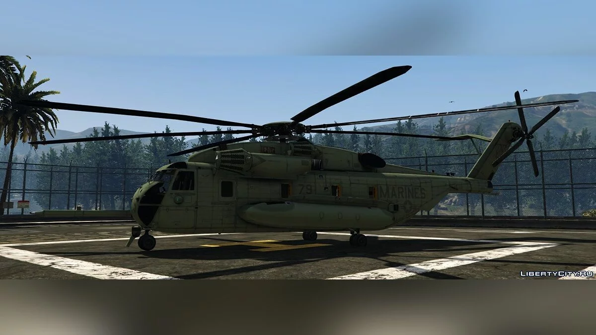 西科斯基 CH-53E [附加内容] 1.0 / GTA 5