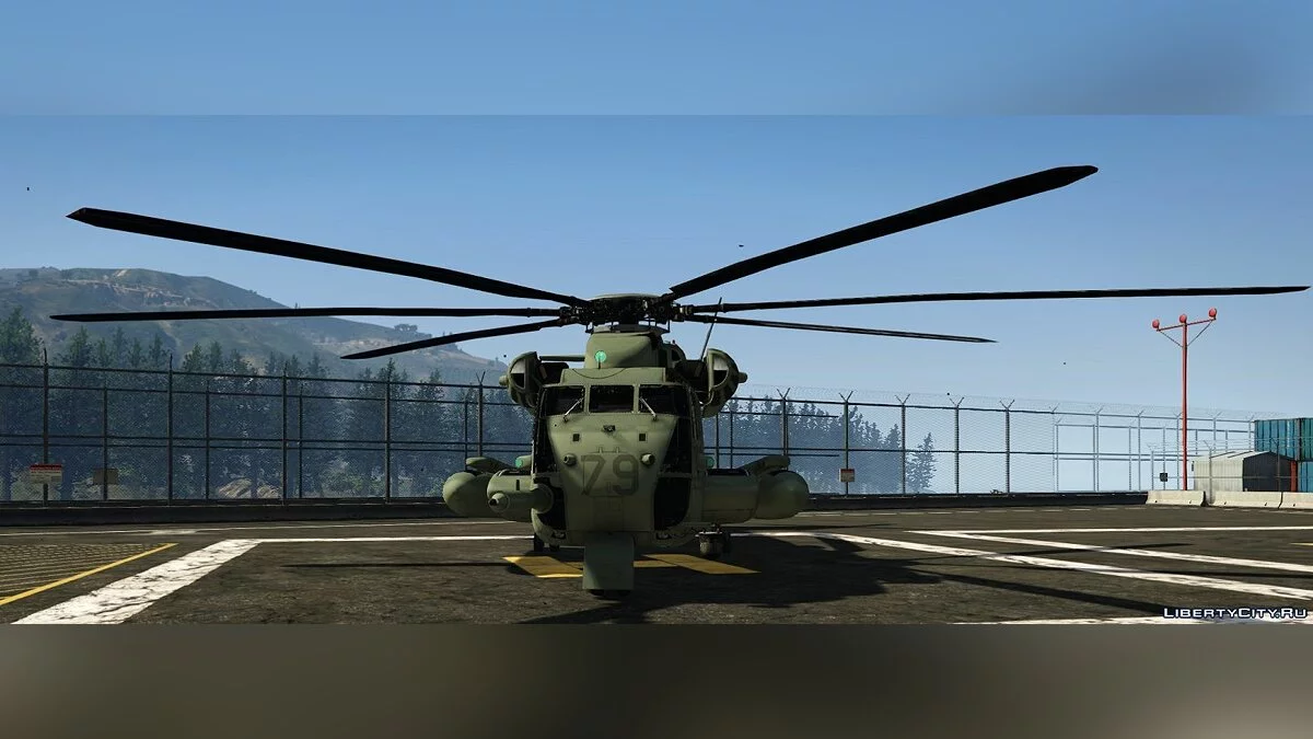 西科斯基 CH-53E [附加内容] 1.0 / GTA 5