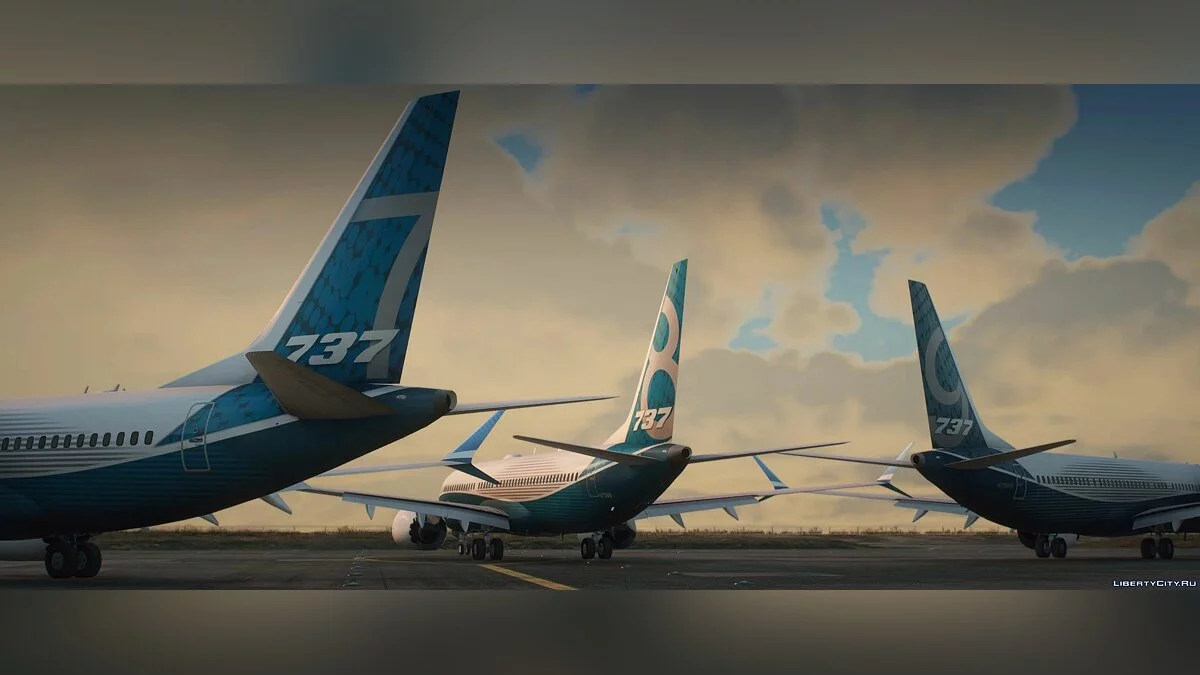 Остаточний пакет Boeing 737 [Додаток | Пакет I Лівреї] / GTA 5