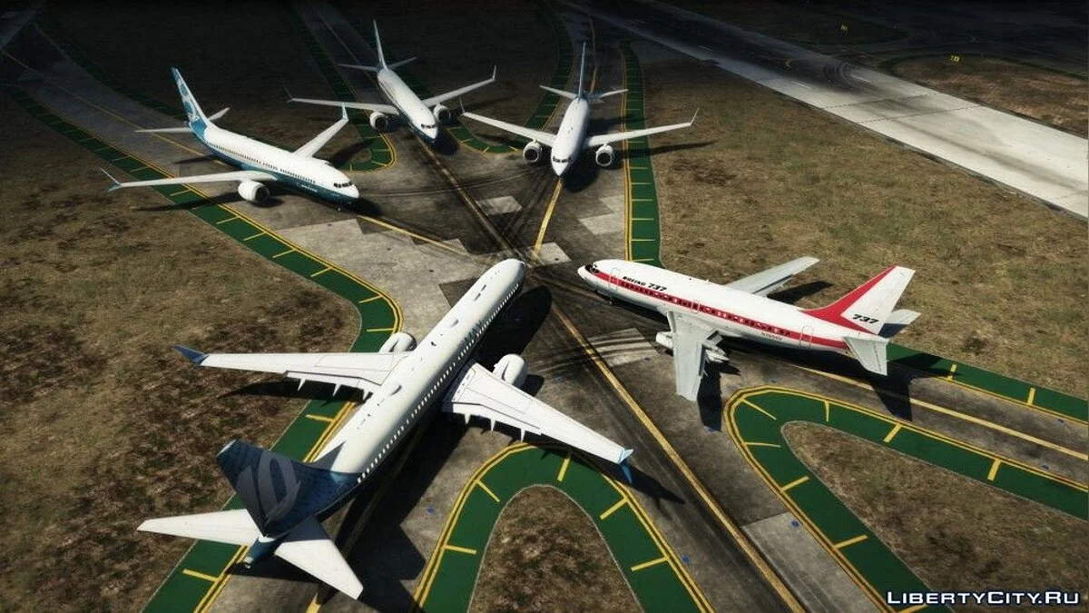 Остаточний пакет Boeing 737 [Додаток | Пакет I Лівреї] / GTA 5