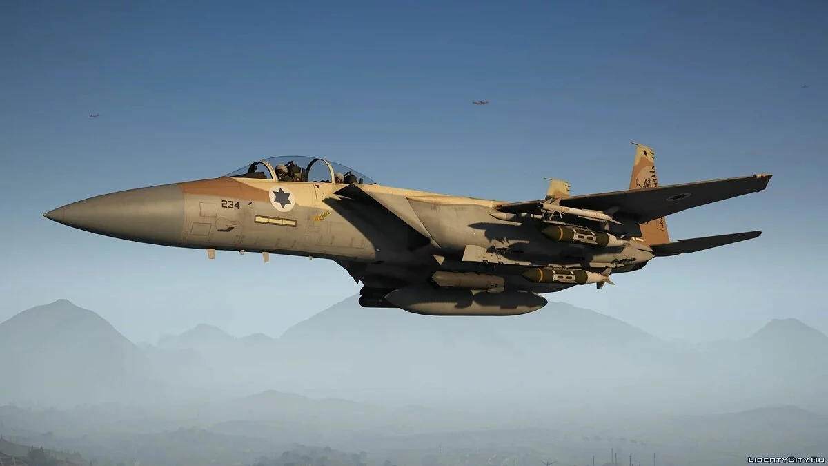 F-15I Ra'am [Complemento / Modificación / Armas Personalizadas] / GTA 5