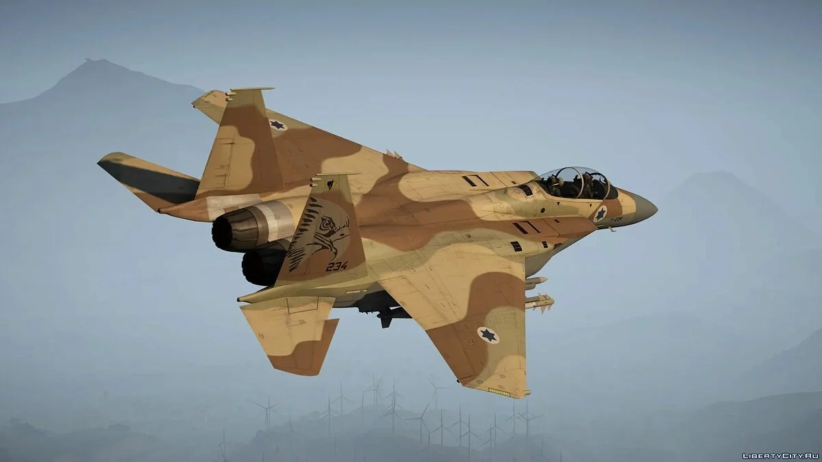 F-15I Ra'am [Complemento / Modificación / Armas Personalizadas] / GTA 5