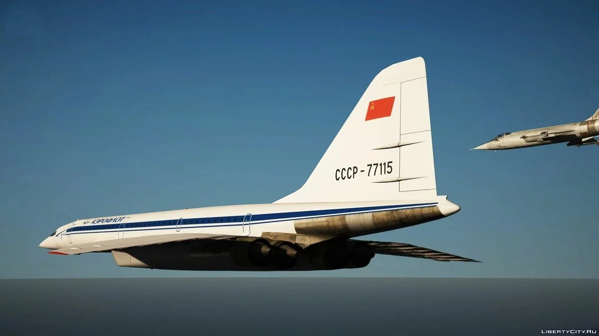 Tupolev Tu-144D Charger [Complemento] 1.0 / GTA 5