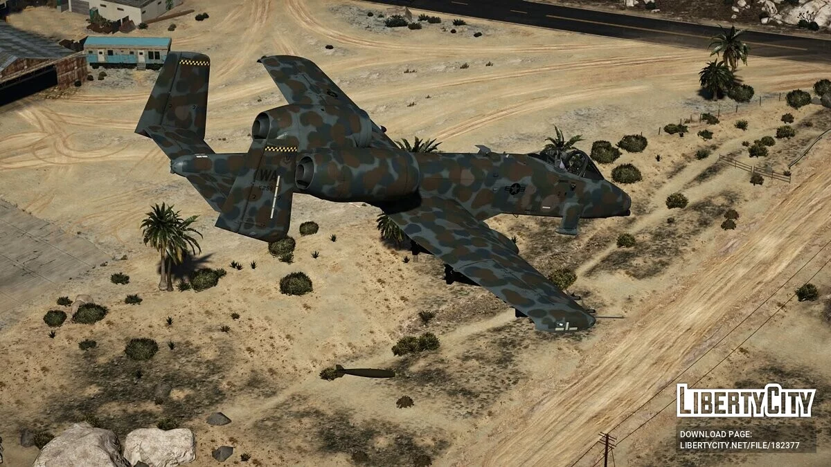 A-10C Тандерболт II [Додаток | Кастом武器] 1.1 / GTA 5