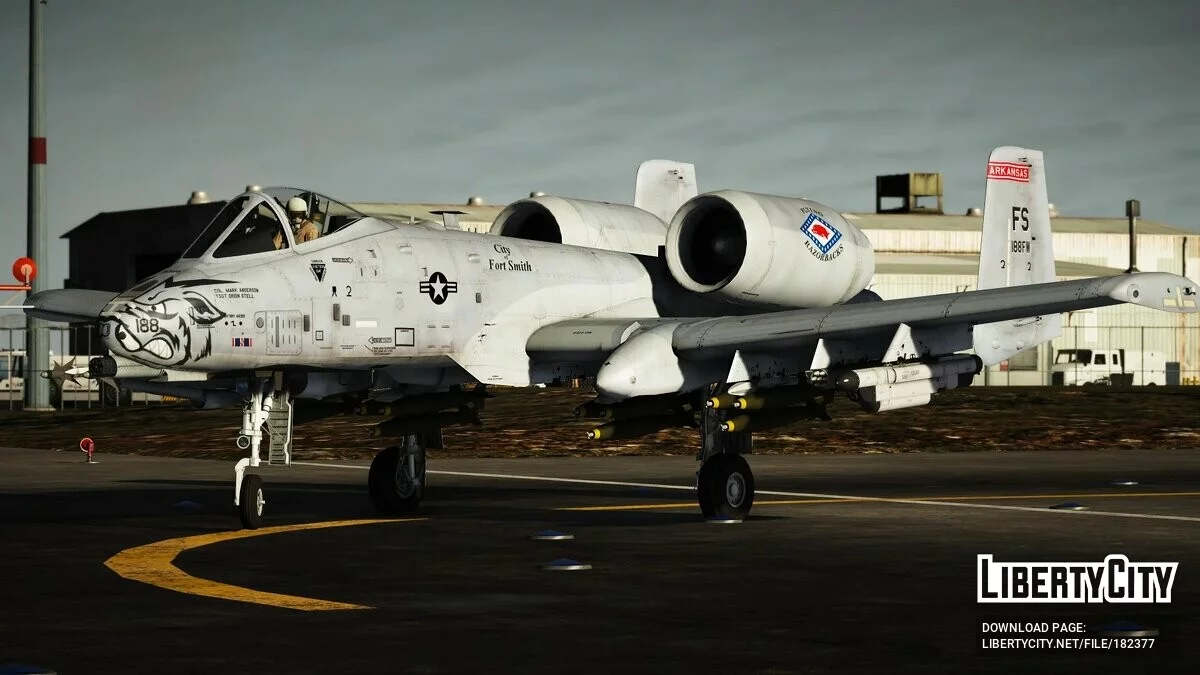 A-10C Тандерболт II [Додаток | Кастом武器] 1.1 / GTA 5