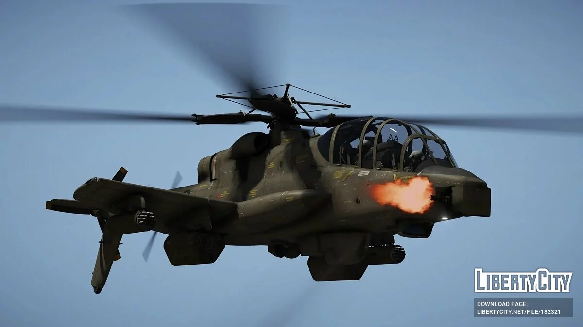AH-56A Cheyenne [Add-On] 1.0 / GTA 5