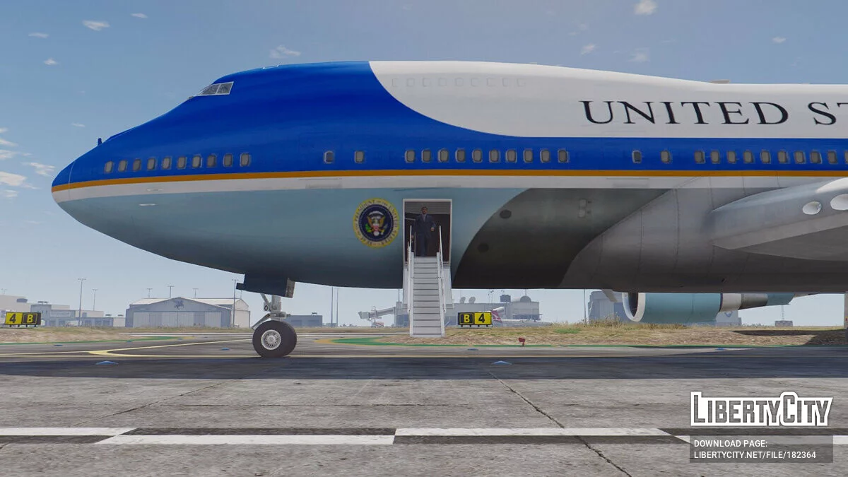 Air Force One Boeing VC-25A [Вхідний Інтер'єр | Додаток] 1.5 BETA / GTA 5