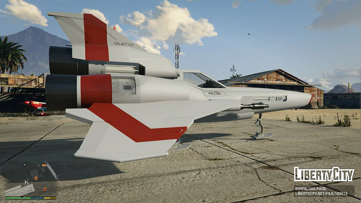 Battlestar Galactica - Viper [Add-On] 1.0 / GTA 5