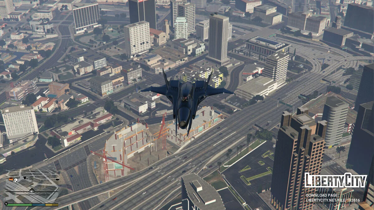 Batwing Arkham Asylum [Add-On] 0.2 / GTA 5