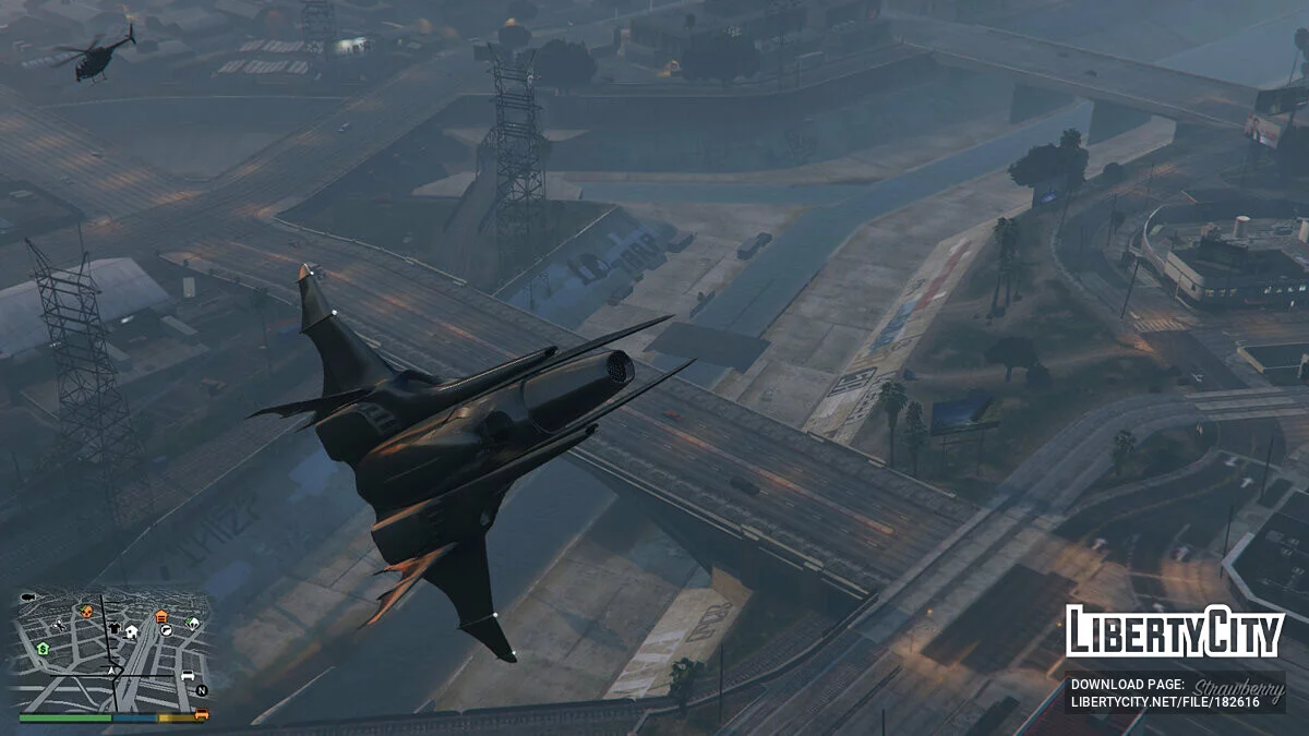 Batwing Arkham Asylum [Add-On] 0.2 / GTA 5